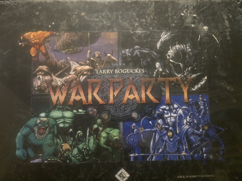 Warparty Board Game Wargame Fantasy Heroes Armies Lock N Load Publishing NEW NIS