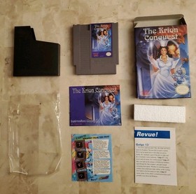 THE KRION CONQUEST Nintendo NES, 1990 Original Owner Sale
