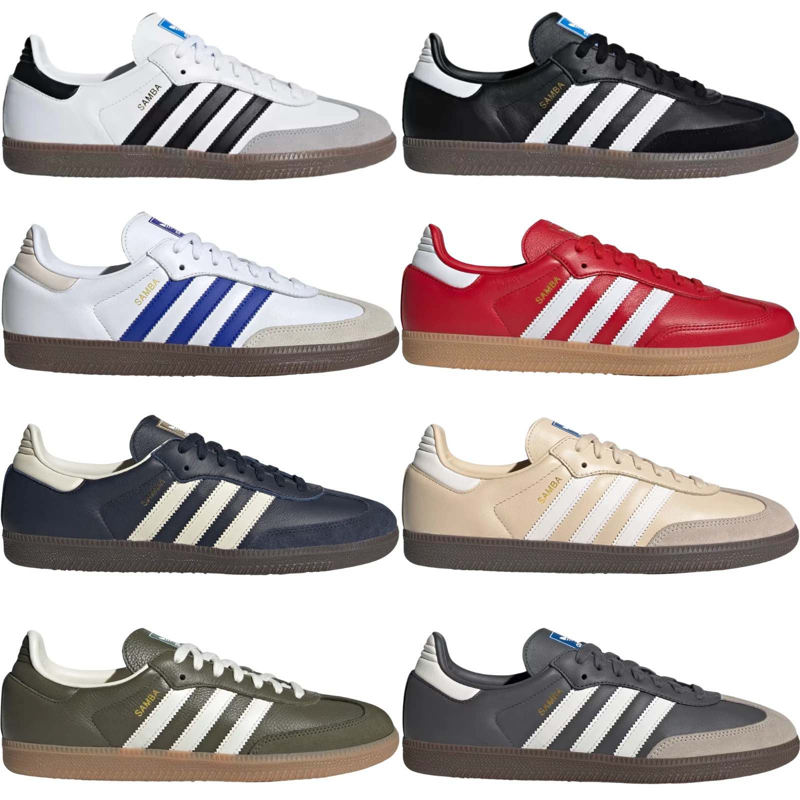 Adidas Originals Samba OG Men Sneaker Shoe Size 7-14 New Colors