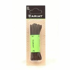 Ariat Unisex Durable 54" Brown Boot Shoe Lace Shoelaces 12pk