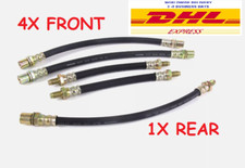 BRAKE HOSE SET FRONT REAR FIT 71-77 TOYOTA CELICA TA22 TA27 RA21 RA23 RA25 RA28