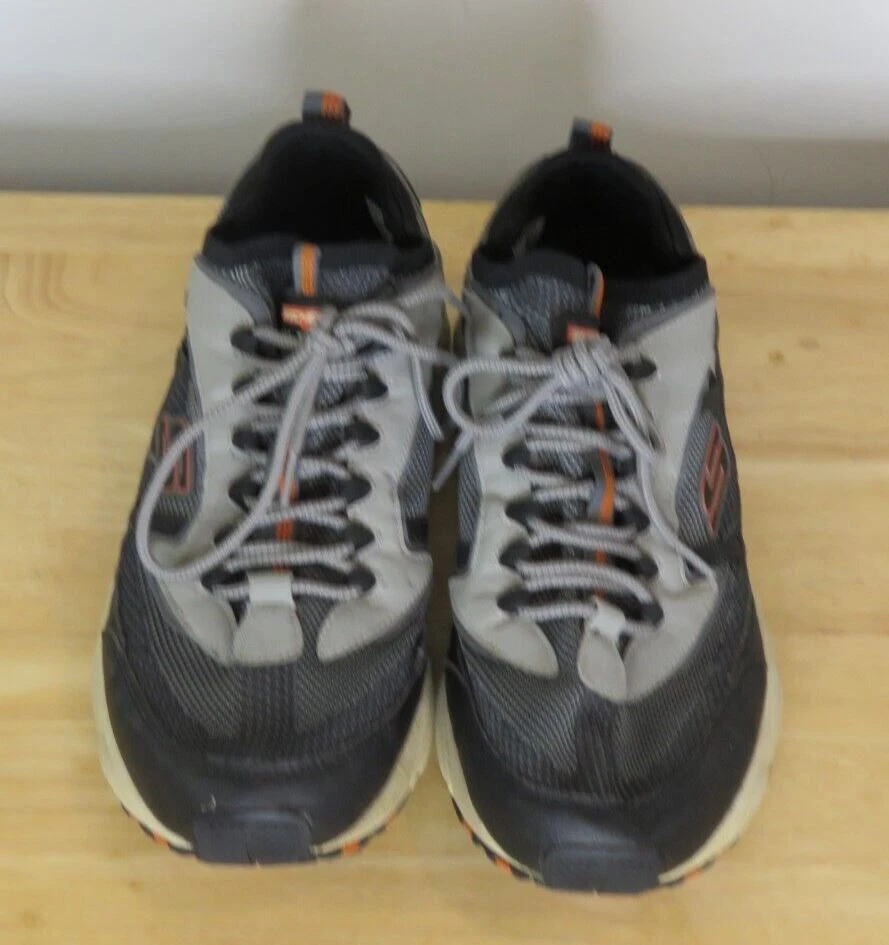 Skechers All trek Men s Athletic Hiking Shoes Size 11.5 11 1 2 Gray Memory Foam