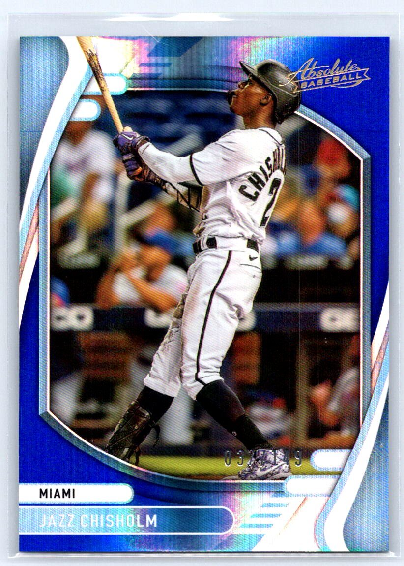 jazzuページ 2022 Panini Absolute #35 Jazz Chisholm Spectrum Blue #/149 | eBay