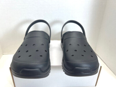Skechers Foamies Offroad Slide Sleeper Slip On Sandals Men 11   Black Croc Style SKECHERS FOMMIES OFFROAD SLIDE SLEEPER SLIPON MEN SHOES  main image 4