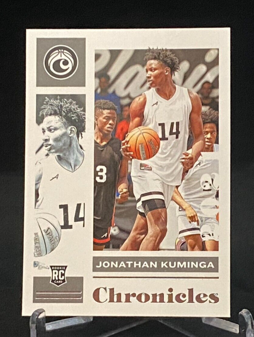 2021-22 Chronicles Draft Picks #5 Rookie Jonathan Kuminga