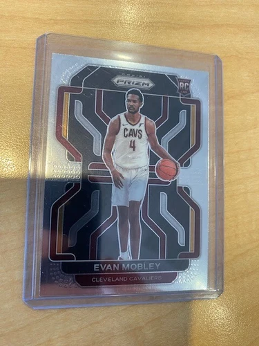 2021-22 Panini Select Concourse Blue Shimmer Prizm Evan Mobley RC - Cavs