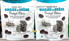 2 Packs Trader Joes Cookies & Creme Pretzel Slims 6 oz Each Pack, Total 12 oz