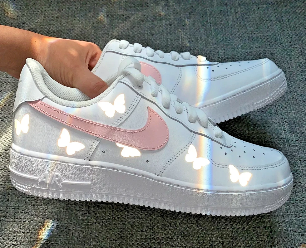 US M 9 LV Airbrushed Print Custom AF1