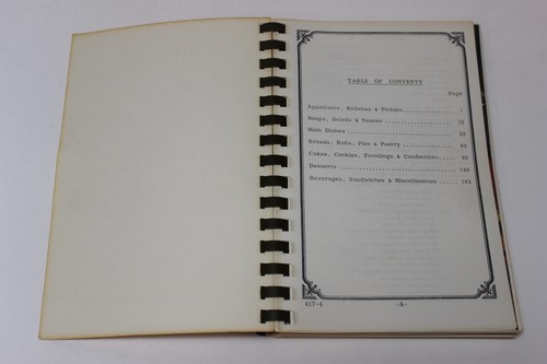 Calvary Luthern Church, 1977 Antigo Wisconsin, Local Church Cookbook - Picture 4 of 9