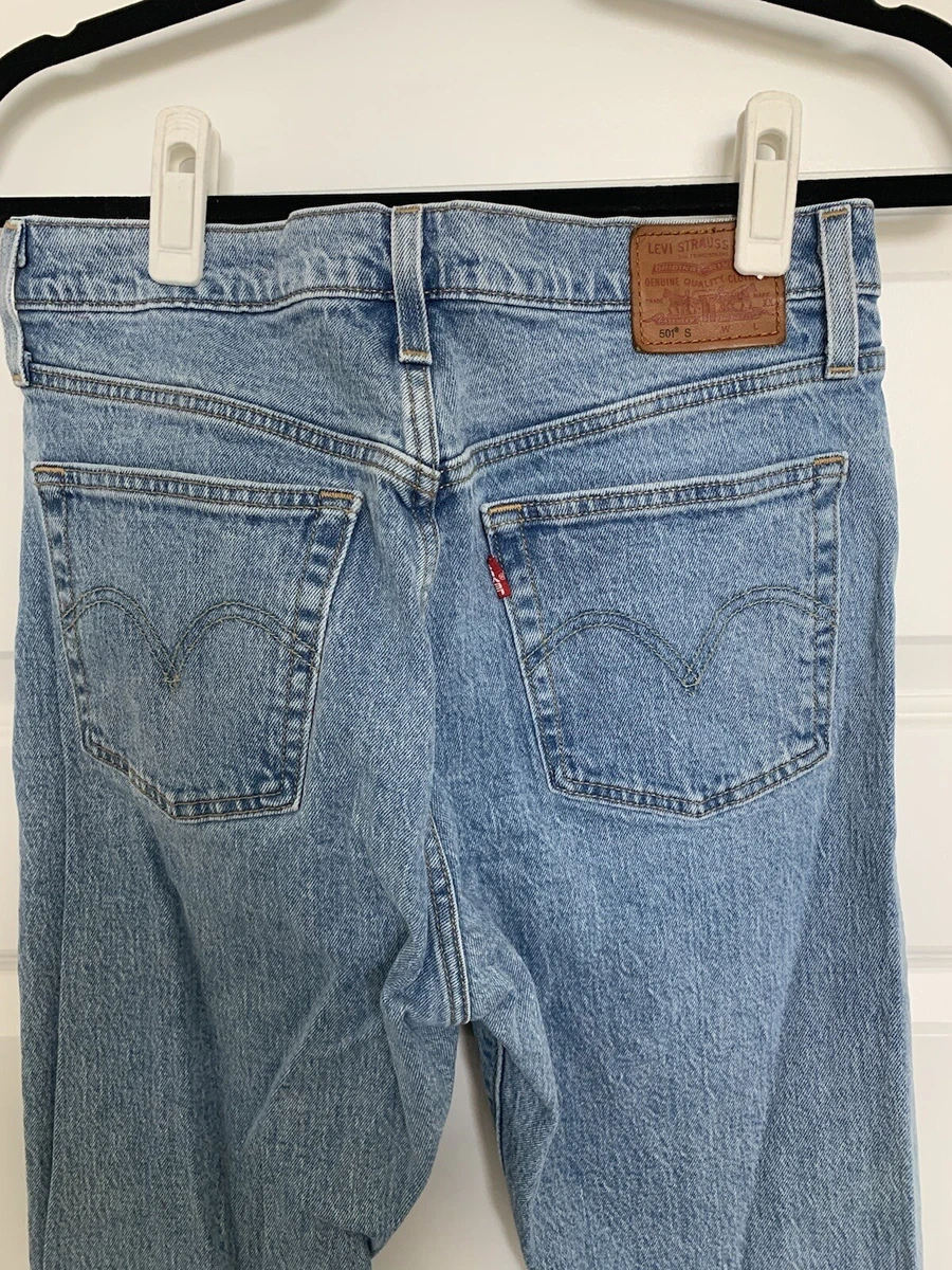 Levis 27 waist sale size