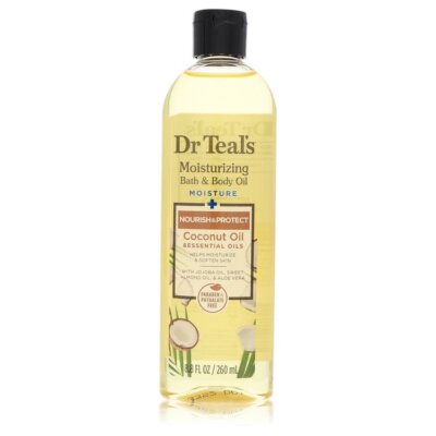 Dr Teal's Moisturizing Bath & Body Oil Coconut Oil with Essentials Oils 260 ml
