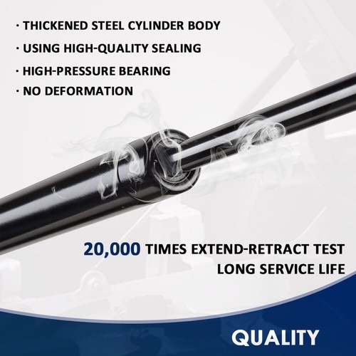 2x Rear Trunk Lift Support Gas Spring For Volkswagen Beetle 1998-2010 4351 - Picture 4 of 6