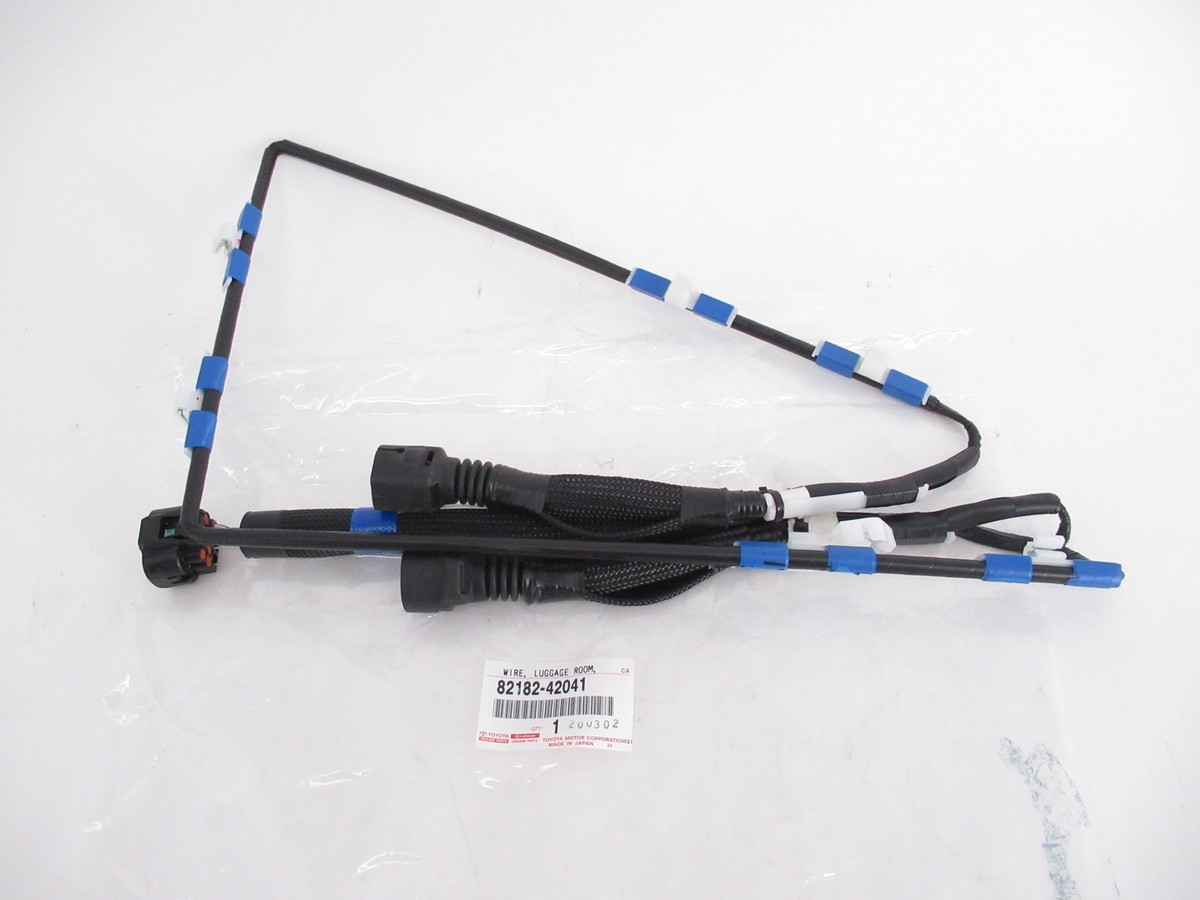 Genuine OEM Toyota 82182-42041 Luggage Room Wire Harness 2017-2018