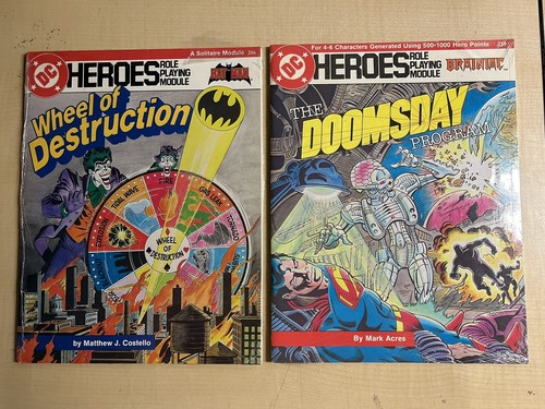 DC HEROES ROLE PLAYING MODULE SET OF 2 | eBay UK