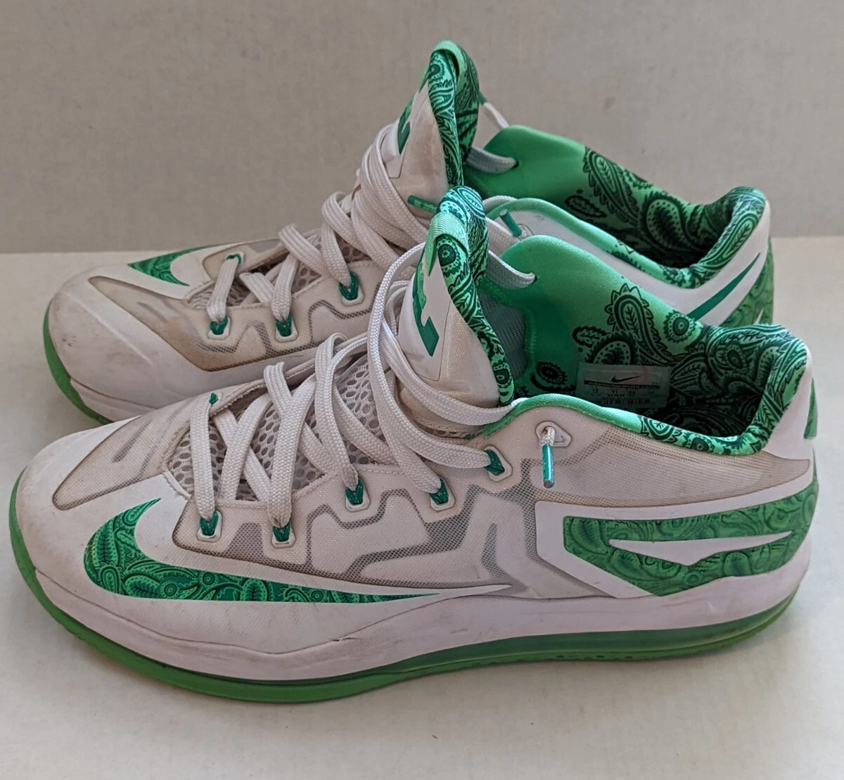 Nike lebron 11 uomo verde sale