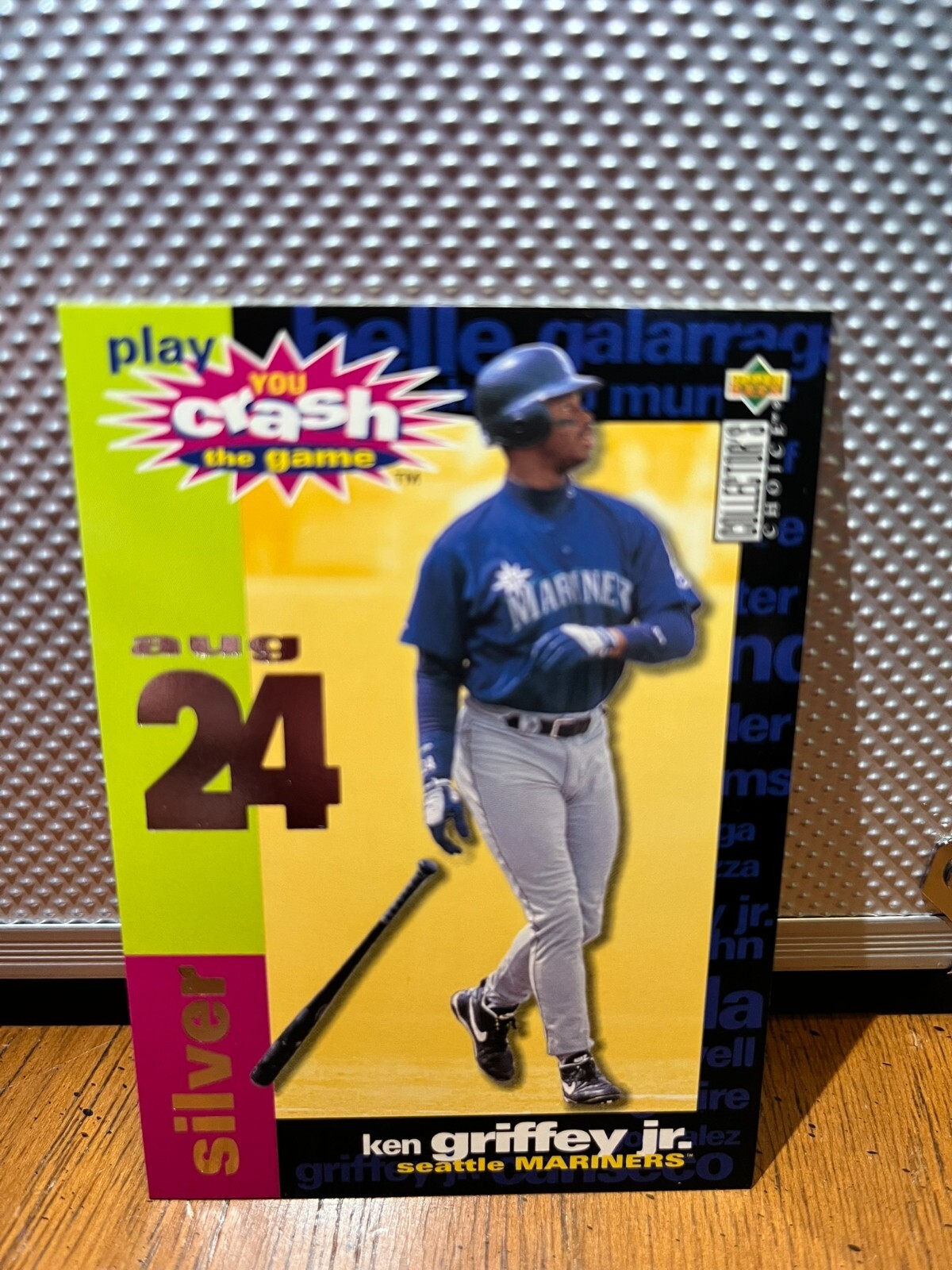 1995 Upper Deck Collector's Choice - You Crash the Game Silver #CG8 Ken Griffey