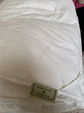 Eastern Accents Feather Sound King  Size White Comforter 102”x 120” Made In USA