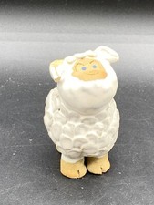 Vtg Ceramic Sheep Lamb Art Pottery Figurine 3.5&rdquo;