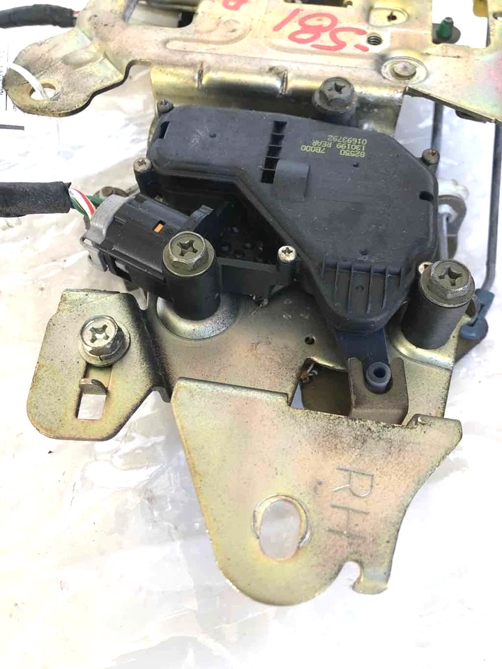 Nissan Quest 1999 3,3 L 6 cilindros cerradura puerta trasera derecha pestillo conjunto actuador Foto 2 de 4