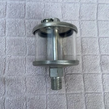 NEW Lube Devices Vertical Sight Glass Cylinder, 1/4” Threaded Pipe Mount, USA