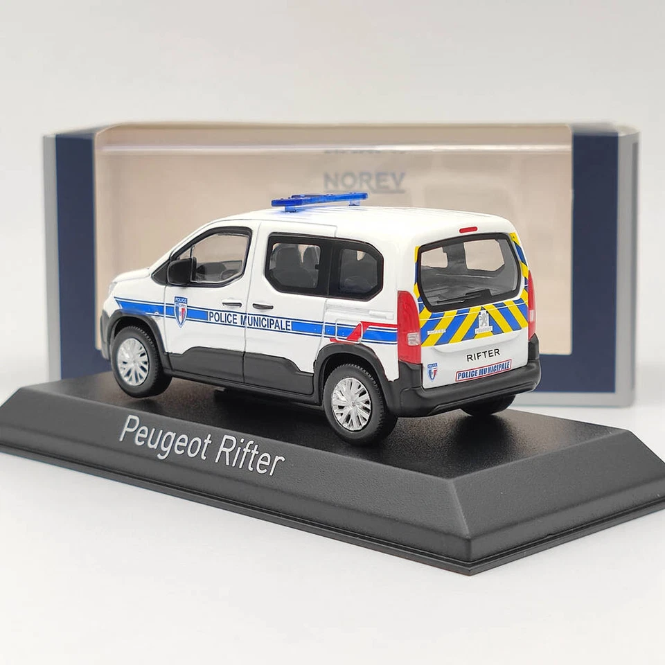 1/43 Norev Peugeot Rifter Van Diecast Model Police Car Christmas Gift Collection - Image 3 of 4