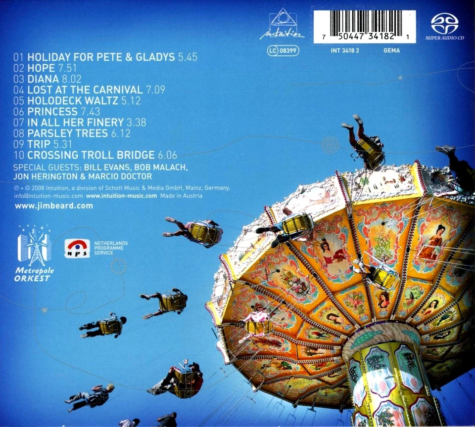 Jim Beard / Vince Mendoza - Revolutions (Hybrid SACD / Digipack) - Bild 2 von 2