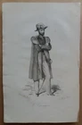 C1 ENGRAVING Eugene CAVAIGNAC 1849 Lacquer Rebel