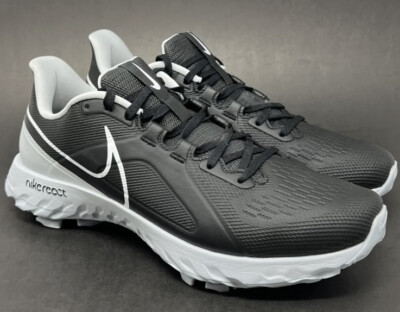 Nike React Infinity Pro Golf Black/Metallic Platinum/White CT6620-004 Men Sz 8