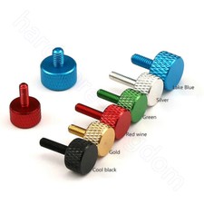 M3 M4 Knurled Thumb Screws PC Computer Case Aluminum Alloy Hand Grip Knob Bolts