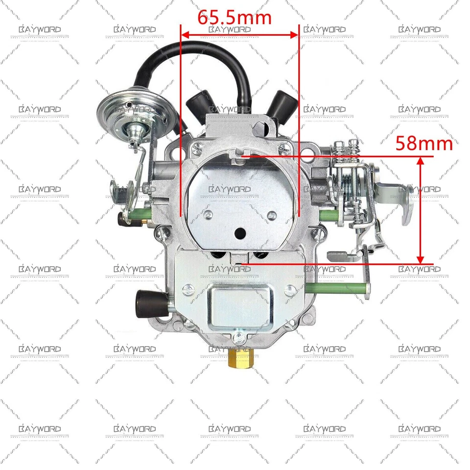 Nuevo carburador de 2 barriles para Dodge Chrysler 273 318 4,2 L 5,2 L 6 CIL V8 1966-1980 Foto 4 de 4