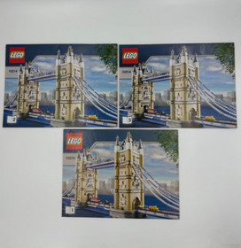 INSTRUCTIONS ONLY - LEGO Creator Expert Tower Bridge (10214) All 3 books