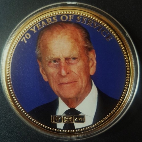 Numisproof Coin "The Duke Of Edinburgh 70 Years of Service" 2011 Coin