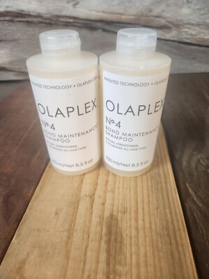 2PK Olaplex No. 4 Bond Maintenance Shampoo 8.5 oz NEW