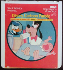 Disney Cartoon Parade Vol. 3 CED Video Disc