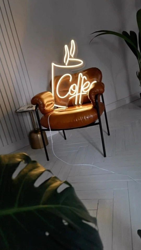 Letrero de luz LED de neón - Decoración de pared personalizada para bodas, cumpleaños, bares y fiestas Foto 3 de 4