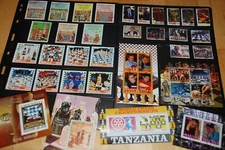 CHESS STAMPS and SOUVENIR SHEETS COLLECTION - SPORT