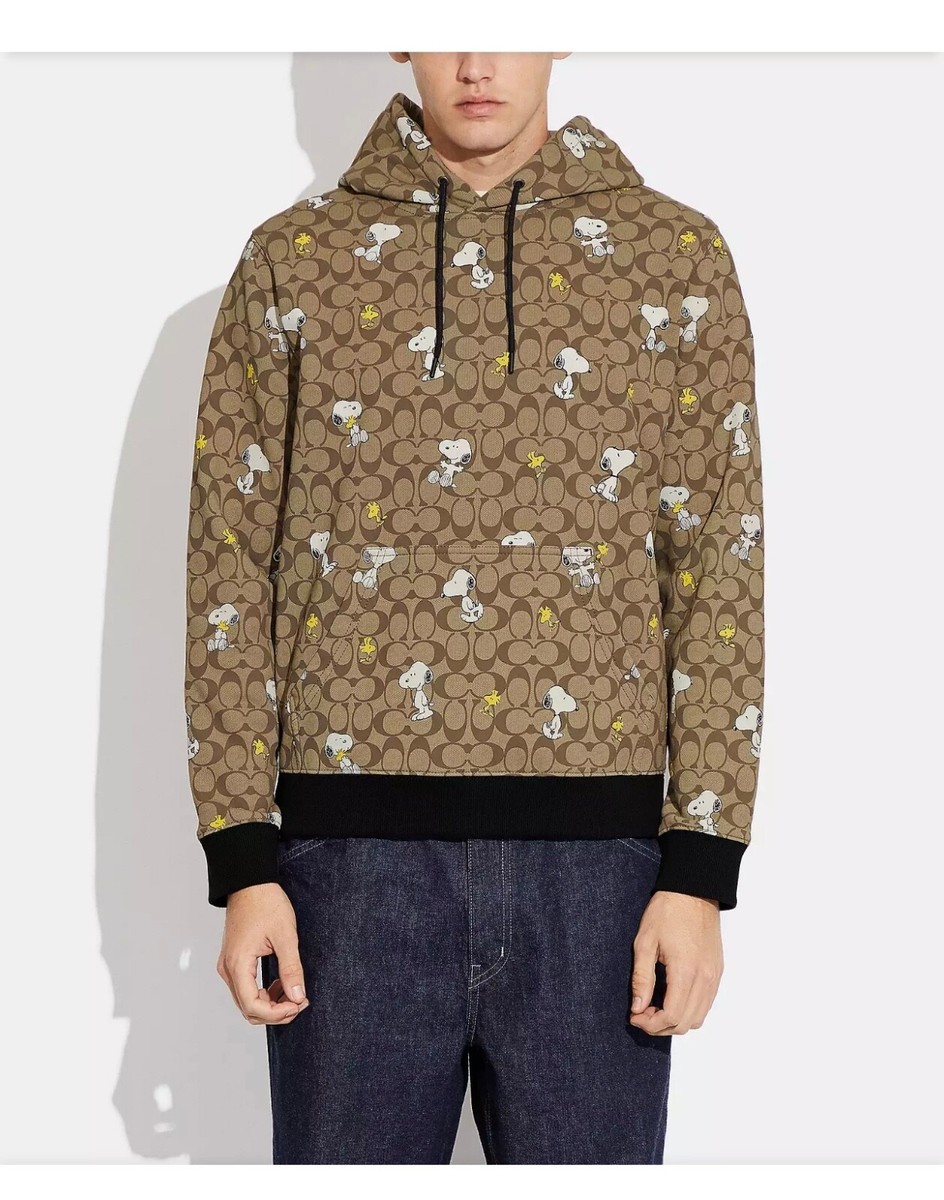 PEANUTS × COACH スヌーピーシグネチャーフーディー　Lサイズ PEANUTS × COACH スヌーピーシグネチャーフーディー Lサイズ