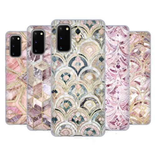 CUSTODIA UFFICIALE MICKLYN LE FEUVRE MARBLE PATTERNS GEL MORBIDO PER TELEFONI SAMSUNG 1 - Foto 1 di 18