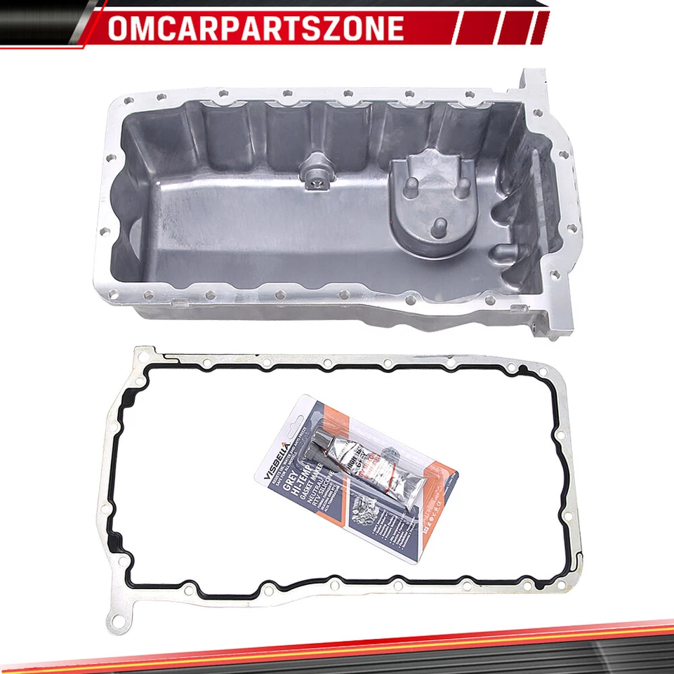 Juego cárter de aceite de motor para 98-06 Volkswagen Beetle Golf Jetta 2.0 1.9TDI 038103601N Foto 3 de 4