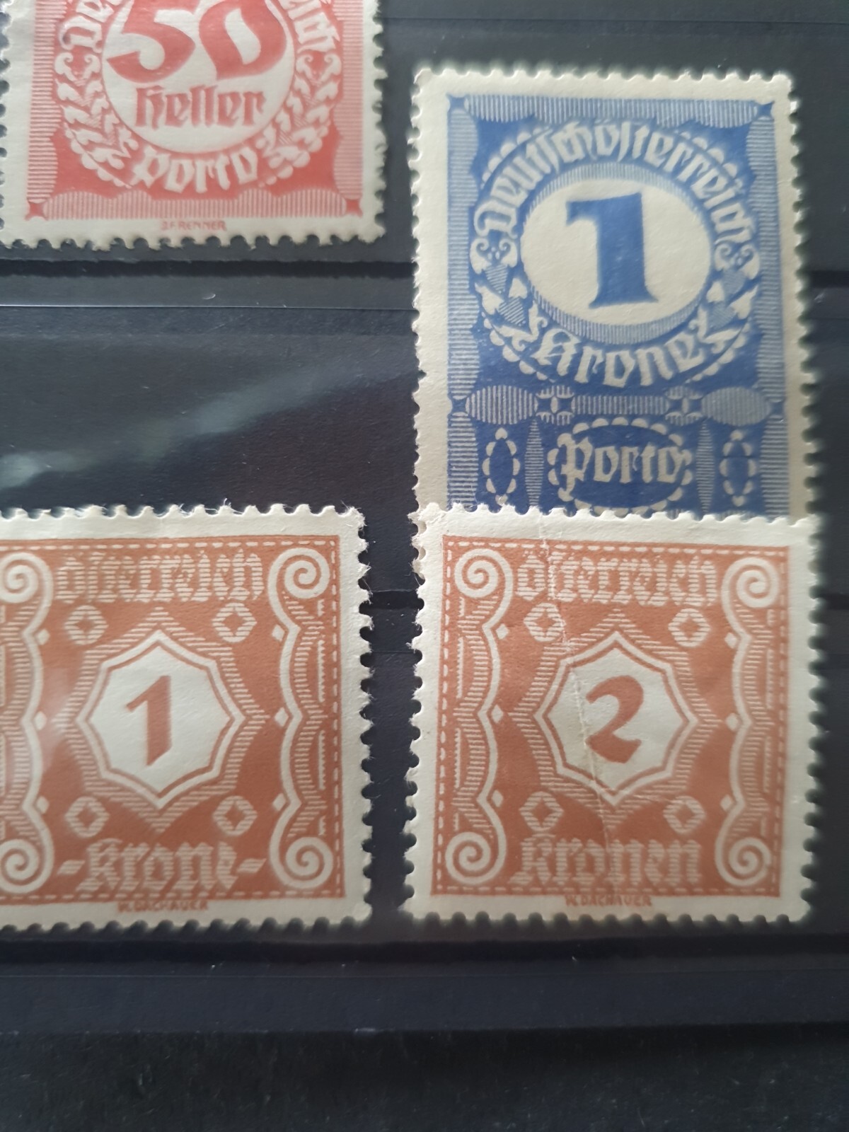 Austria Porto Stamps - Photo 5 sur 6