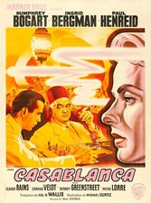 Ingrid Bergman - Casablanca - Movie Poster Image - Photo Print 4 x 6 inch