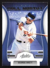2022 Panini Absolute George Brett Hall Worthy #HW-13 Card