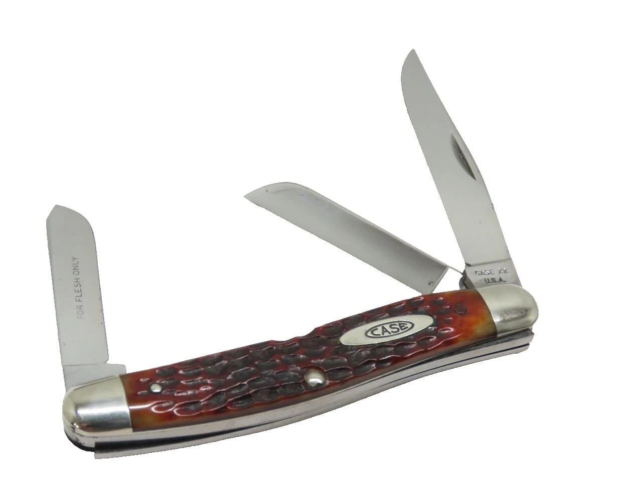 Lâmina de Aço Carbono Case Facas antigas Simples