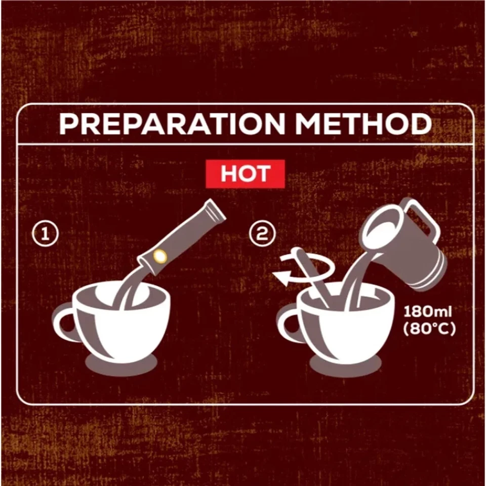 4 X Old Town 3 en 1 Instantáneo Avellana Blanco Café 15 Palitos x 38g + DHL EXPRESS Foto 3 de 4