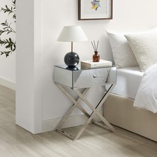 **Seconds** Celeste Mirrored Bedside Table