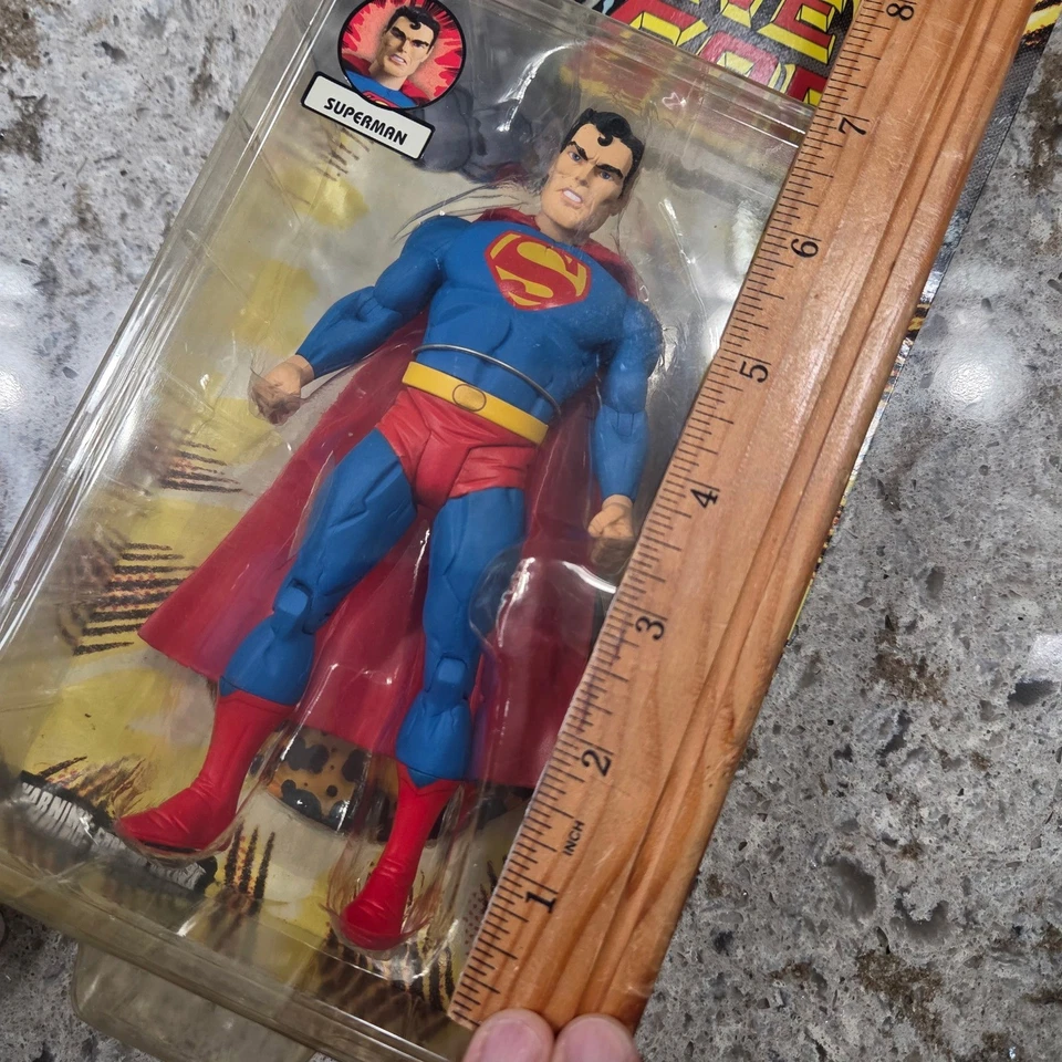 Boneco de ação DC Direct New Gods série 2 Superman 6 polegadas na caixa - Imagem 3 de 4