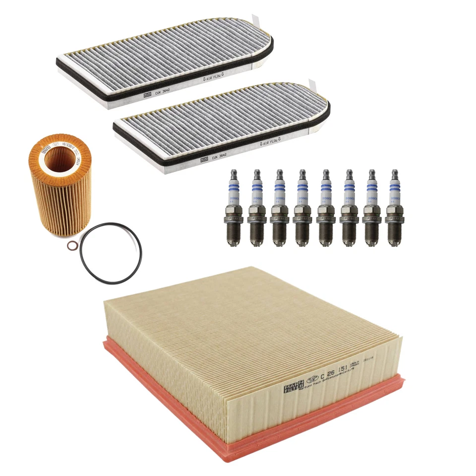 Kit de servicio de filtro de filtro Mann para BMW 740i Foto 2 de 2