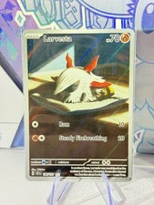 Larvesta 196/191 Full Art Holo Pokemon SV08: Surging Sparks English Near Mint #2
