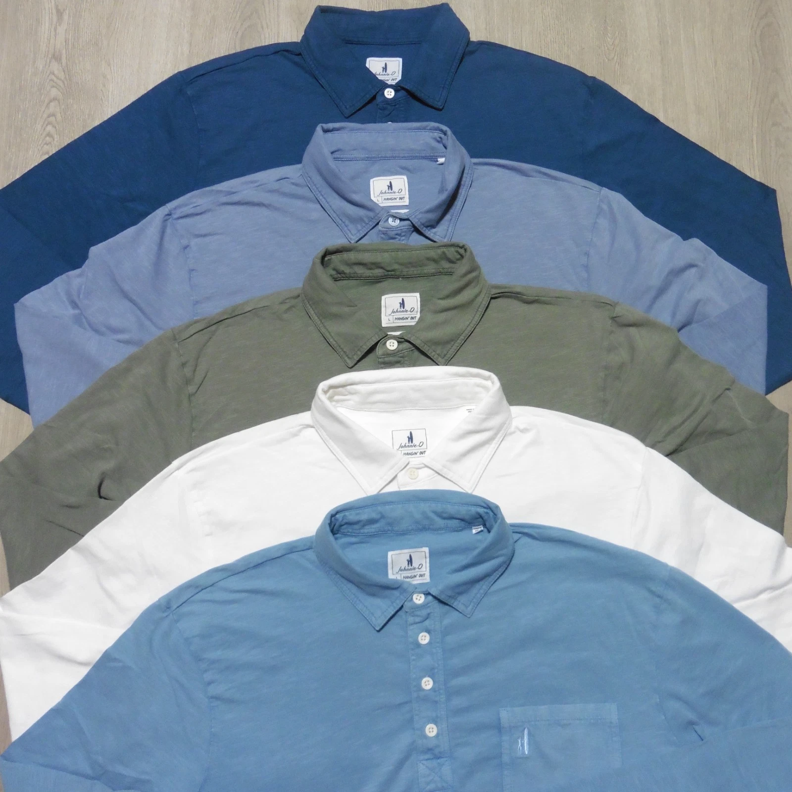 JOHNNIE O Mens COASTAL WASH POLO SHIRT LONG SLEEVE ORIGINAL 4-BUTTON GOLF
Opens in a new window or t