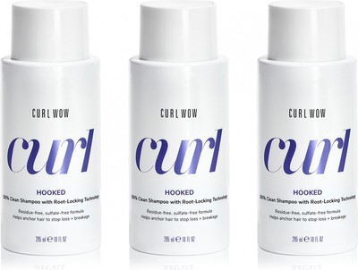 Color WOW Curl Wow Hooked Clean Shampoo 3x295 ml